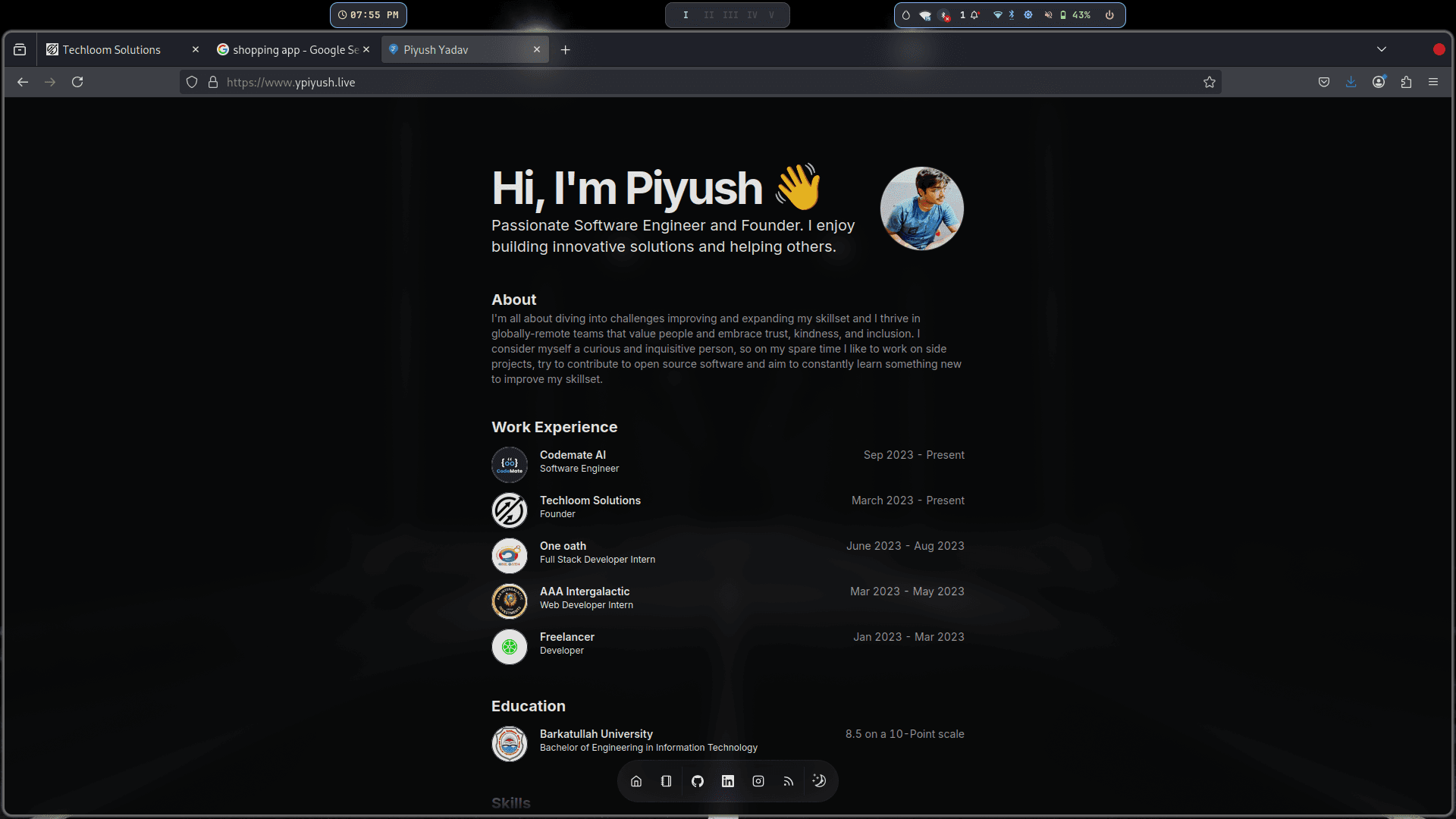 Portfolio Website